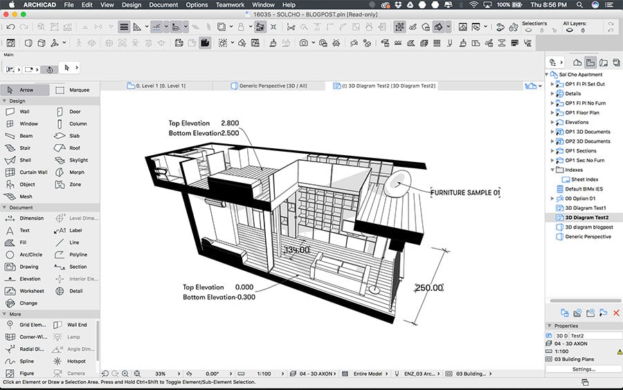 Как сохранить чертеж в archicad